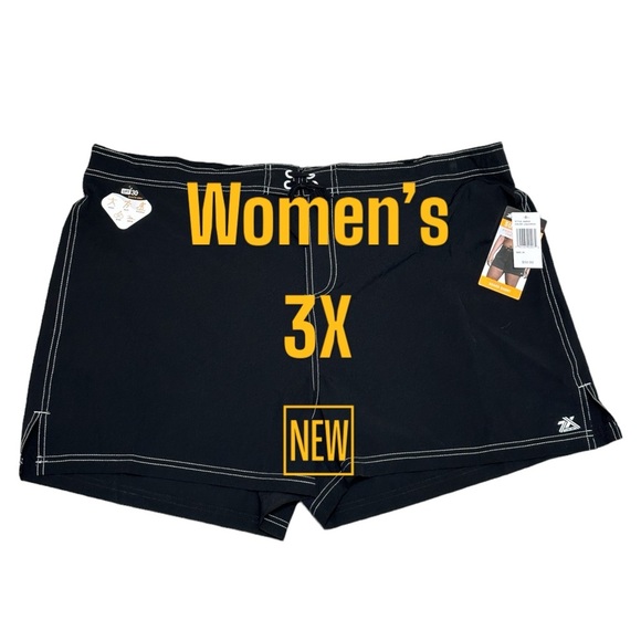 Zeroxposur 3X Swim Shorts Hybrid Trunks Boxers Black Swimwear Boardshort New - Picture 2 of 12